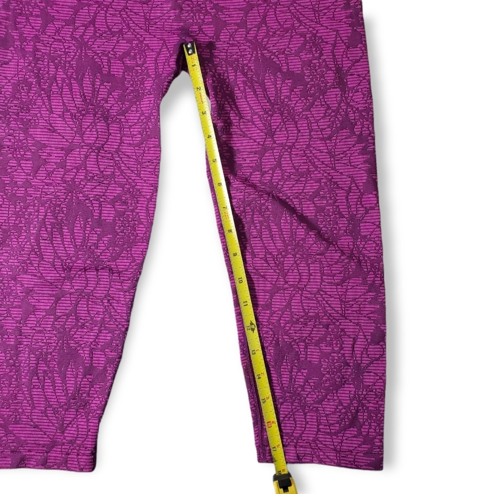 Fabletics Purple Patterned Leggings - image 8